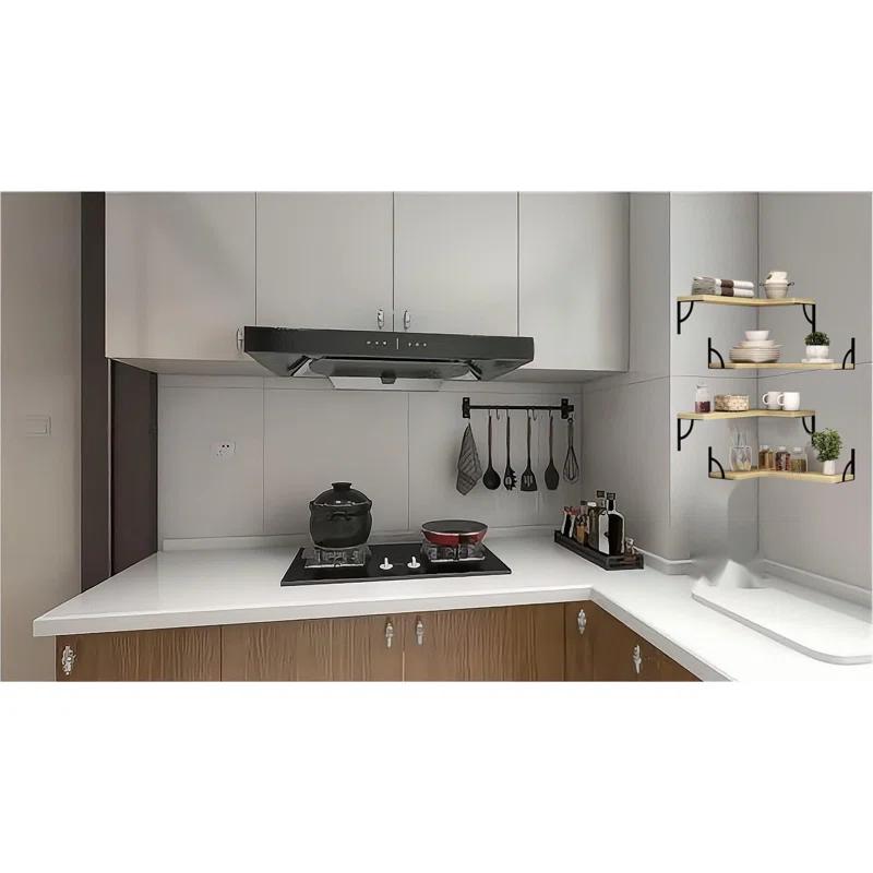 17 Stories 4 Piece Corner Shelf