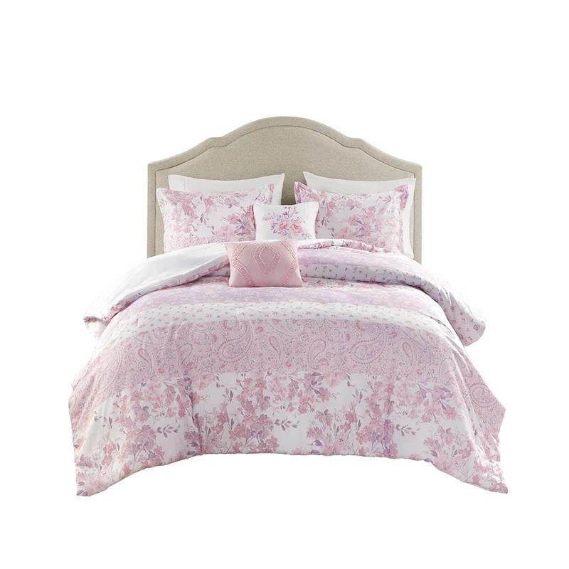 Intelligent Design Floral Paisley Comforter Set