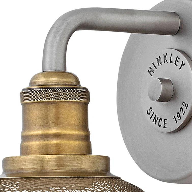 Hinkley Rigby Single Light Industrial Bath Vanity Fixture