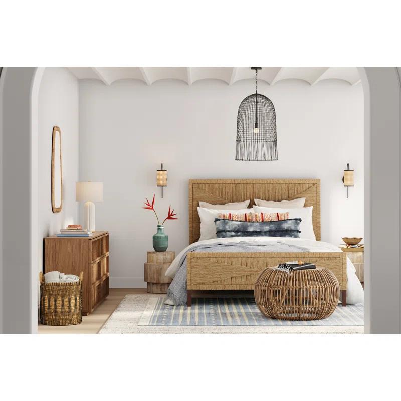 Aleja Woven Banana Stem Bed