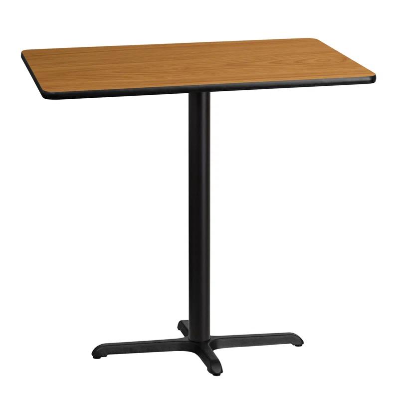 Flash Furniture Laminate Table Top with Table Height Base