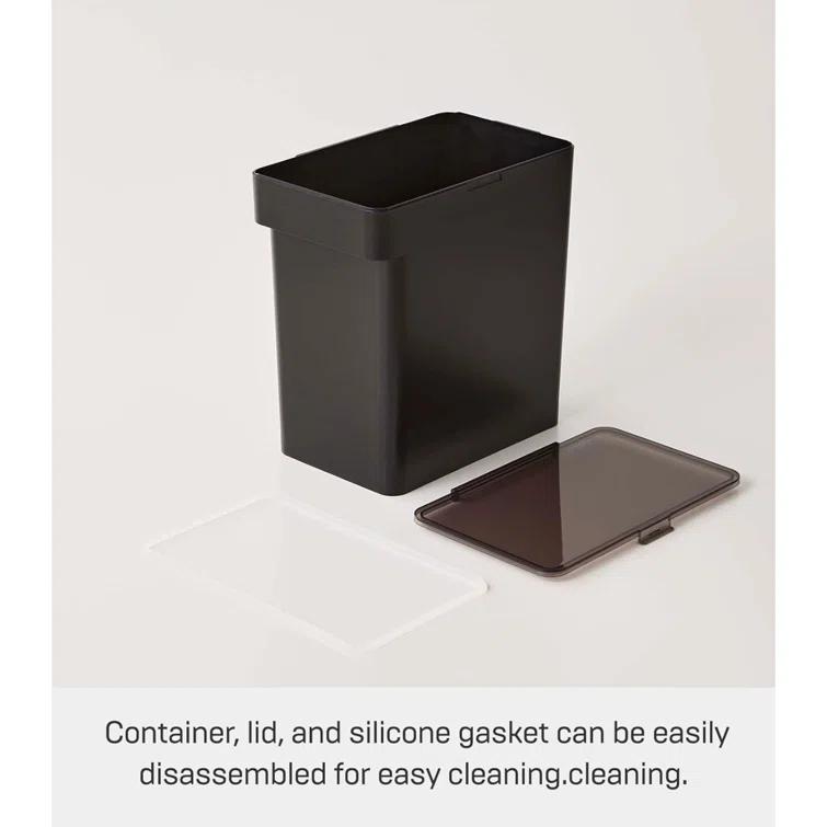 Yamazaki Home Airtight Pet Food Extra Large Storage Container With Transparent Lid, 6.6 gallons