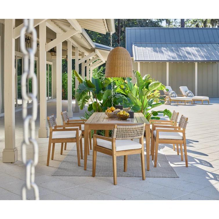 Coastal Living™ by Universal Furniture Chesapeake Teak Dining Table | Wayfair