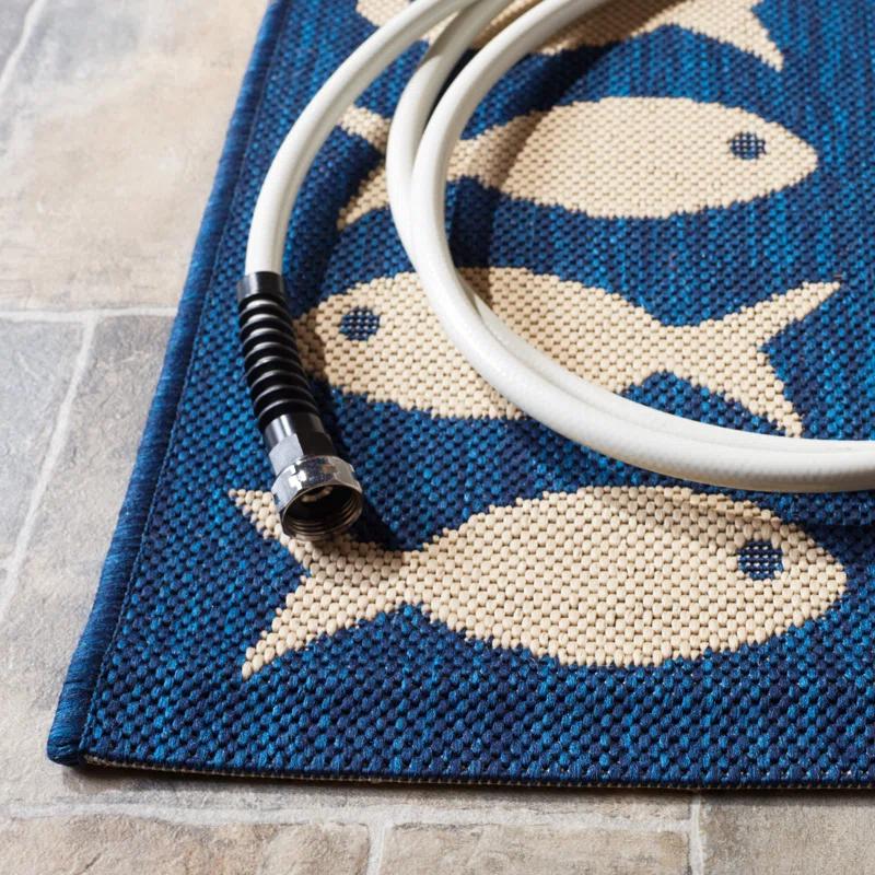 Highland Dunes Paugh Performance Animal Print Rug