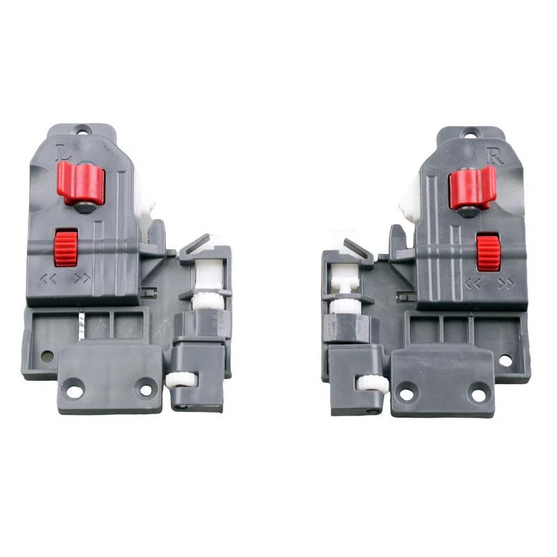 GlideRite Hardware 21" Full Extension Soft Close Undermount Drawer Slide Kit - 3 Pairs (6 Pieces)