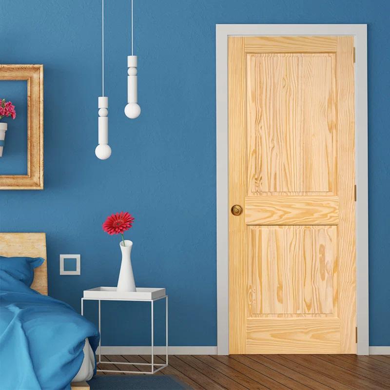Kimberly Bay Paneled Solid Wood Unfinished Colonial Standard Door