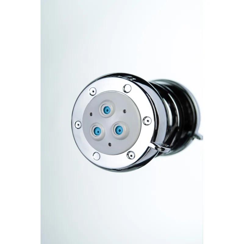 Blue Ocean SPA392M Blue Ocean 52 inch Aluminum Shower Panel With Shower Head