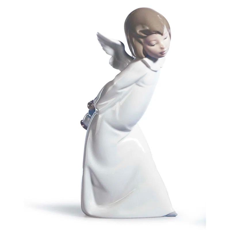 Curious Angel Figurine
