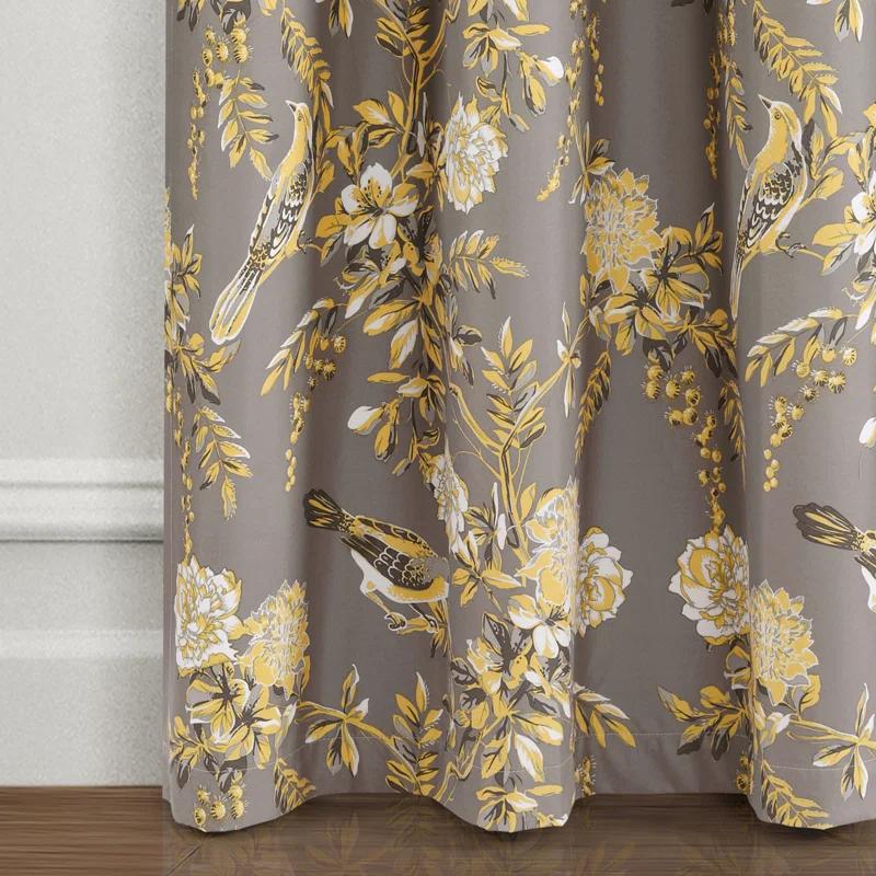 Lush Decor Foreston Floral Max Blackout Thermal Curtain Panels (Set of 2)