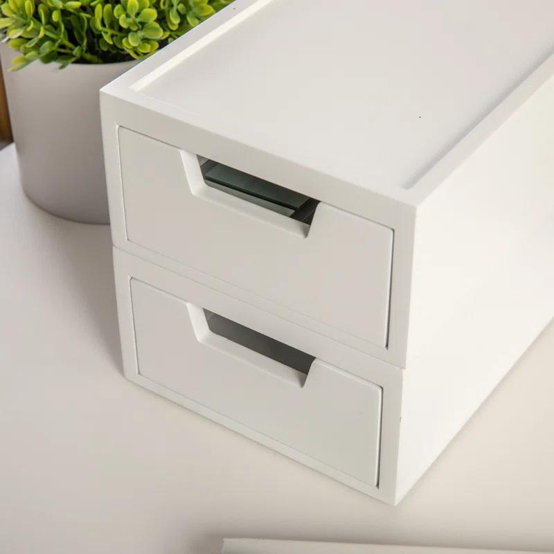 Martha Stewart Thomas Martha Stewart Wooden Storage Boxes With Pullout Drawers (Set of 2)