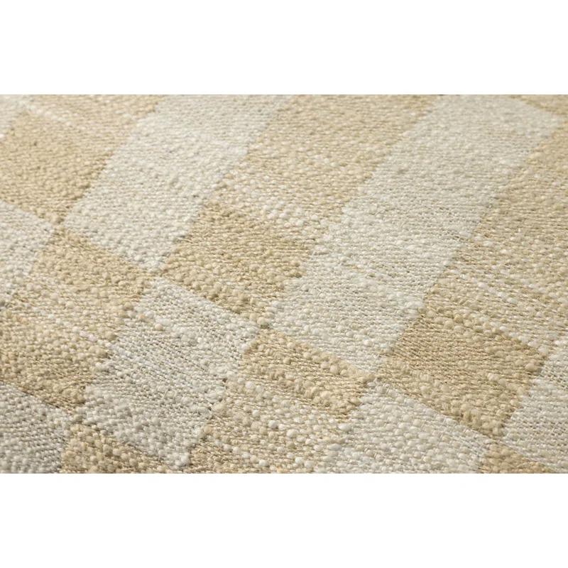 Adams Pillow by Amber Lewis x Loloi - Sand and Ivory / 13" x 21" / Polyester