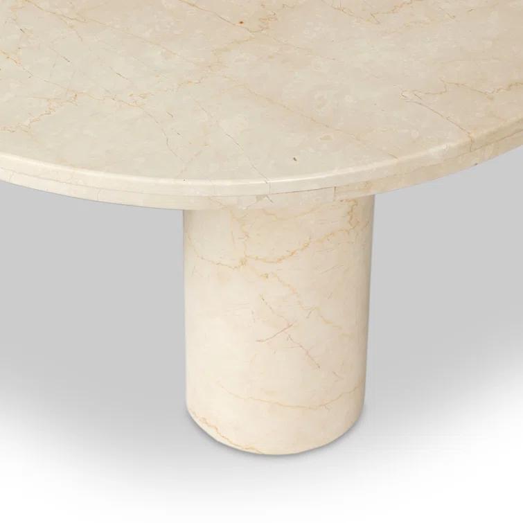 Mariano Coffee Table - Cream Marble / Large