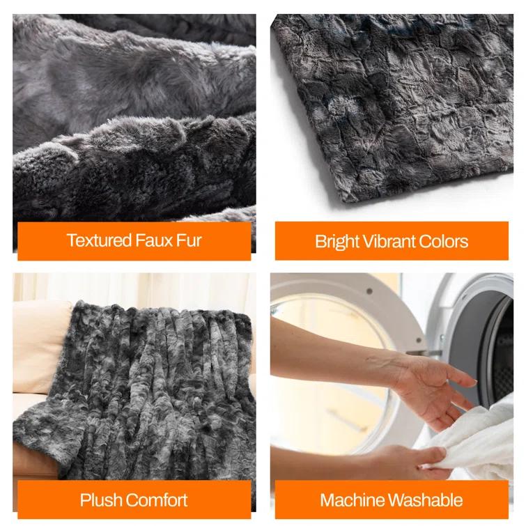 Cheer Collection  Throw Blanket & Reviews | Wayfair