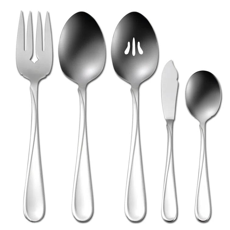 Oneida Oneida Flight 45 Piece Everyday Flatware Set, Service For 8