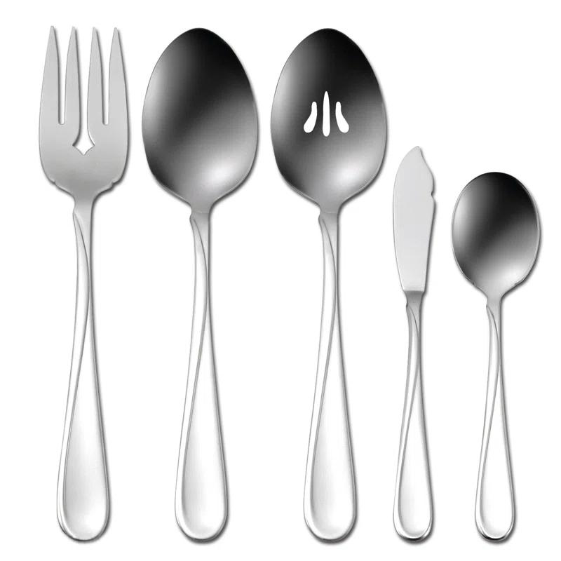 Oneida Oneida Flight 45 Piece Everyday Flatware Set, Service For 8