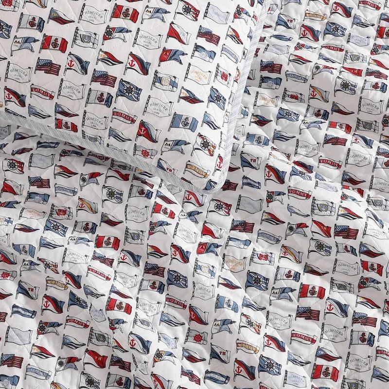Tommy Hilfiger Tommy Hilfiger Ithaca Stripe Cotton Reversible Quilt Set