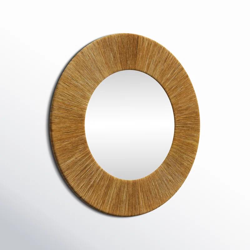 Cecil Rope Flat Wall Mirror