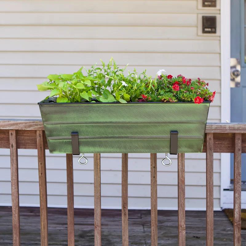 ACHLA Metal Window Box Planter