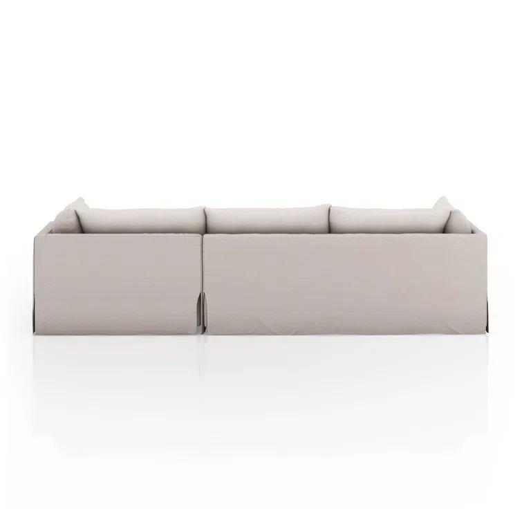 Reggio 2 - Piece Slipcovered Chaise L-Sectional