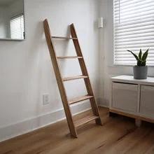 Milltown Merchants 54'' Solid Wood Blanket Ladder