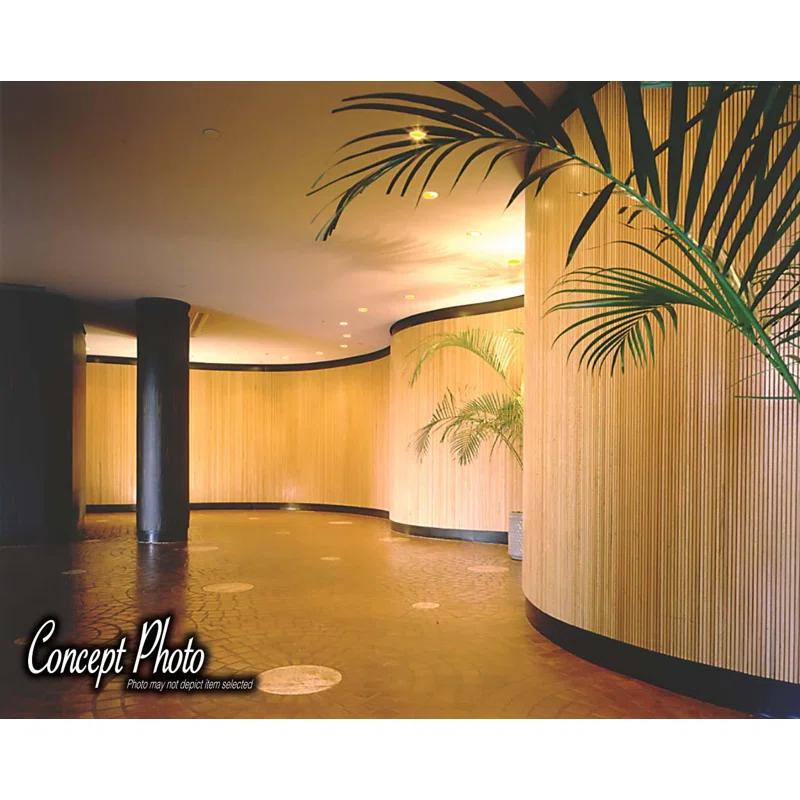 Architectural Products by Outwater L.L.C. Outwater 4Ft Wide X 8Ft High X 5/32In Thick Unfinished Maple Veneer Decorative Wall Tambour Panel With 3/4In 30-Degree Groove Slats – Flexible