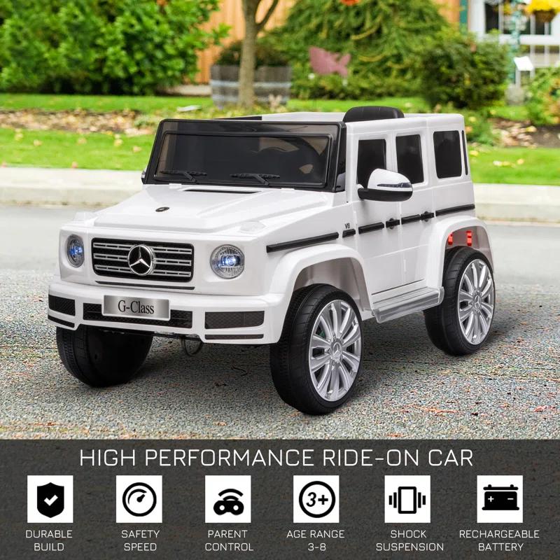 Aosom Aosom 12 Volt 1 Seater All-Terrain Vehicles Battery Powered Ride On with Remote Control