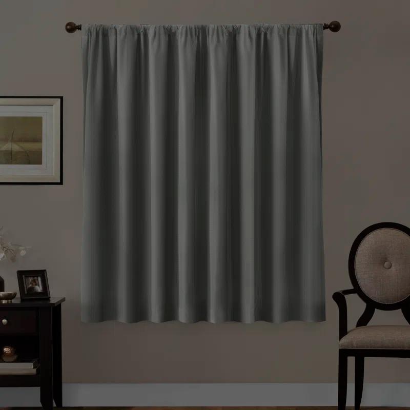 Zenna Home Polyester Curtain Single Panel