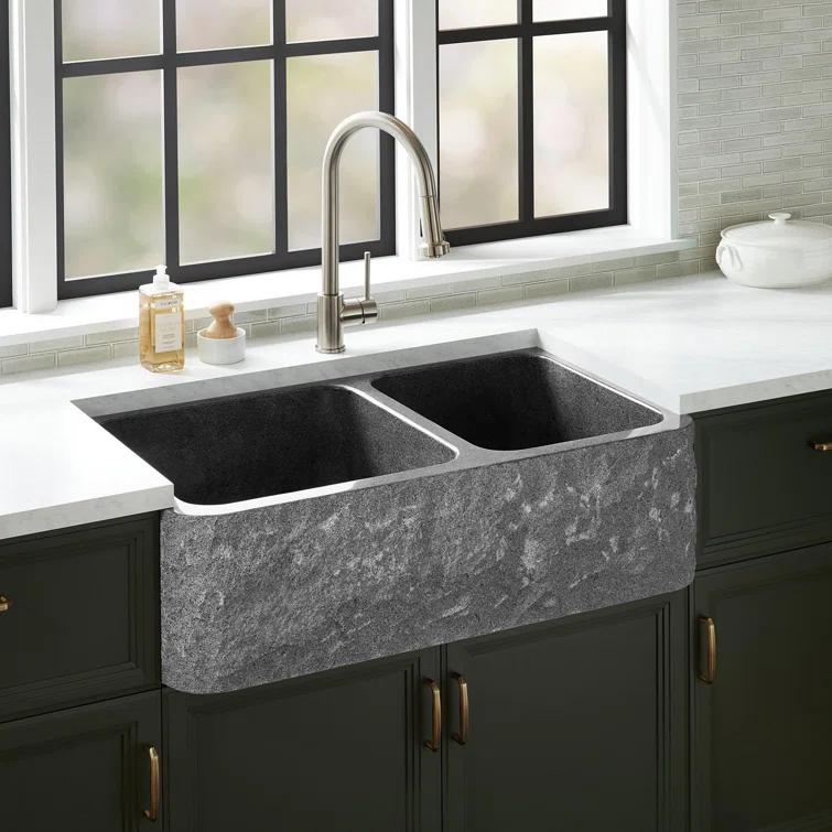 Finbrook 36" L Farmhouse / Apron Kitchen Sink