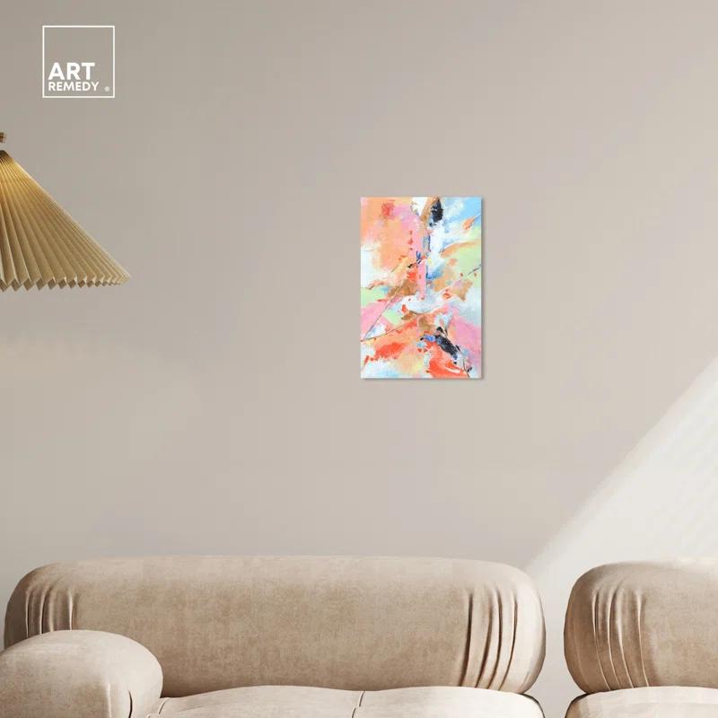 Art Remedy Colorful Fog Boho Abstract Wall Art by Art Remedy