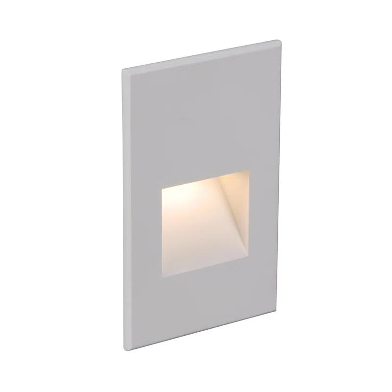 White Integrated LED Metal Step Light
