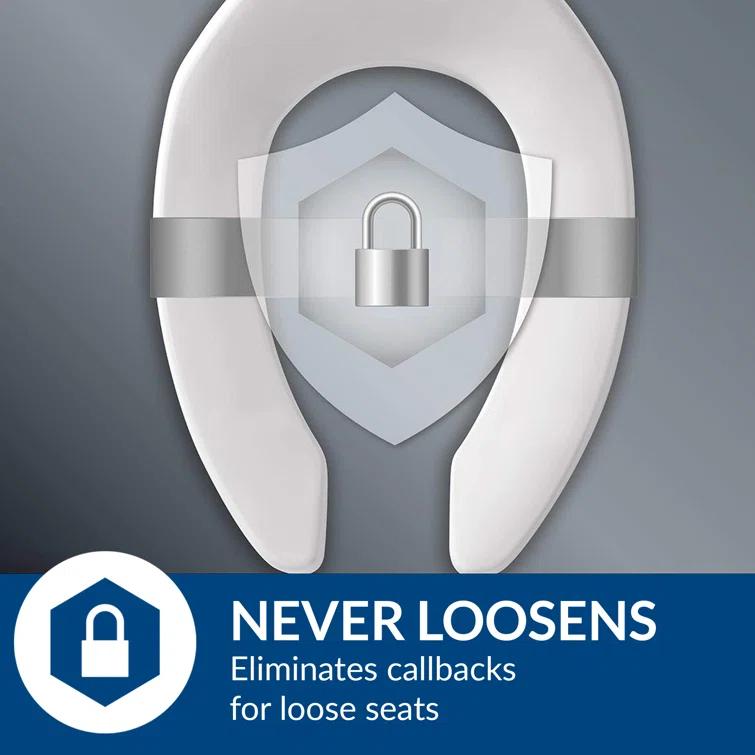 Bemis Commercial Toilet Seat 7B1955SSCT 047