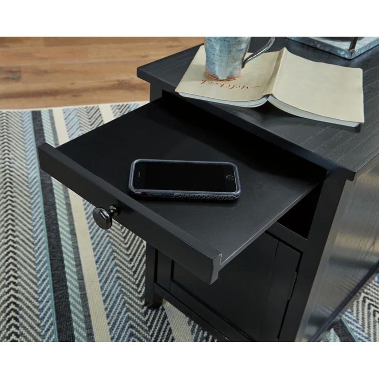Lark Manor™ Dalson End Table and Built-In Outlets