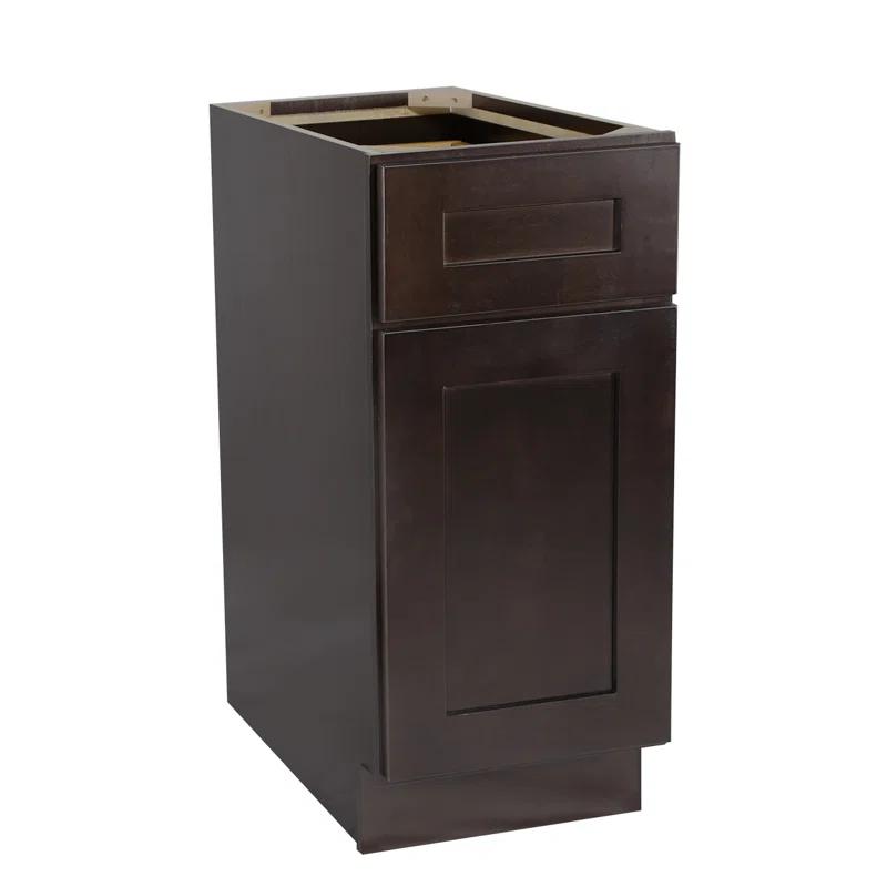 Design House Brookings Unassembled (Ready-to-Assemble) Shaker Base Kitchen Cabinet B12 34.5" H, Espresso