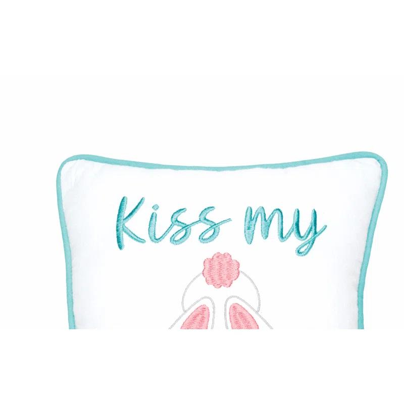 C&F Home Kiss My Cotton Tail Pillow