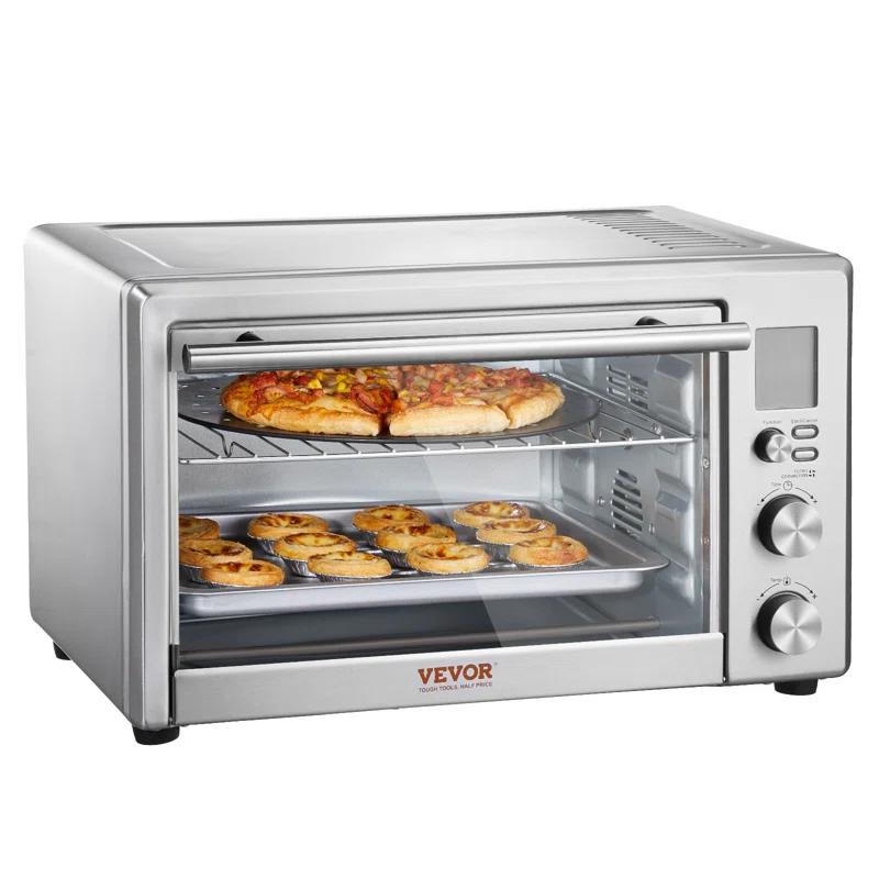Stellweilan Tessberg Countertop Convection Oven 28L Toaster Baker 10-IN-1 1800W for Home Use