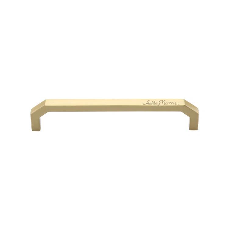 Satin Brass 10" Bar Pull with Mounting Hardware