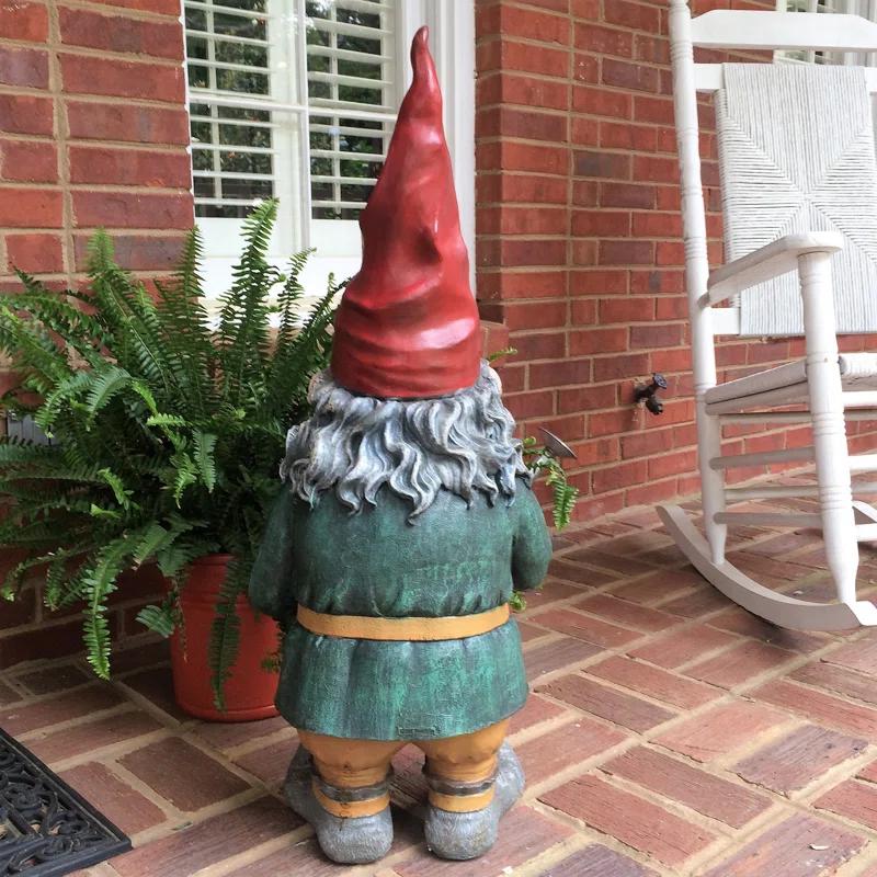 HomeStyles Old World Gnomes Zelda the Female Gnome Garden Statue