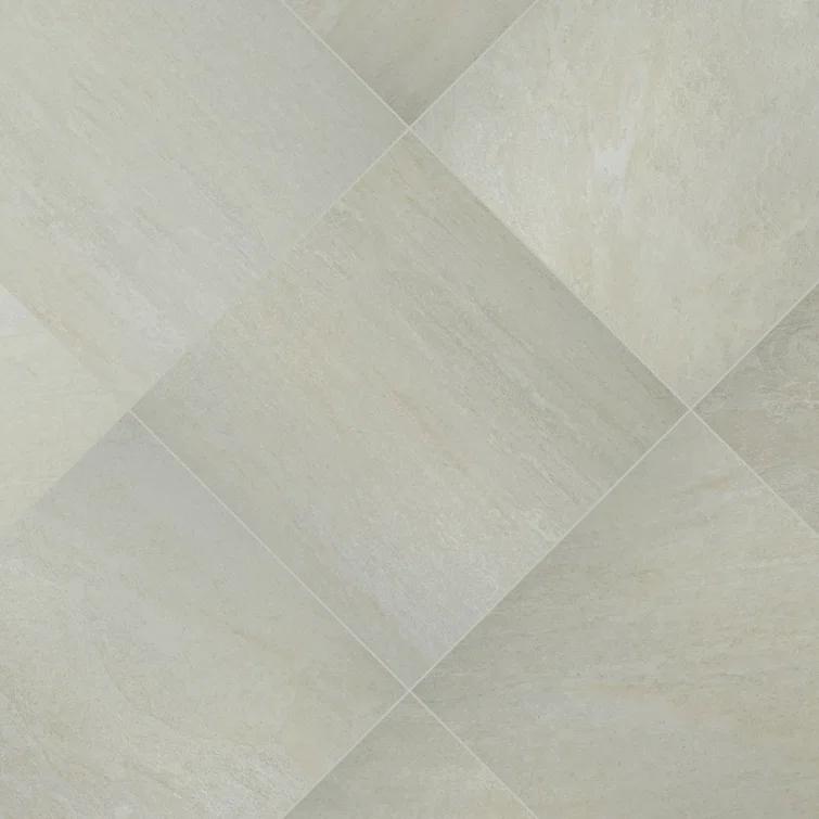 Ackland Lucenta 24 in. x 24 in. Matte Porcelain Stone Look Floor and Wall Tile