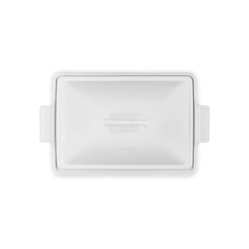 Le Creuset Heritage Stoneware 4 Qt. Rectangular Casserole with Lid