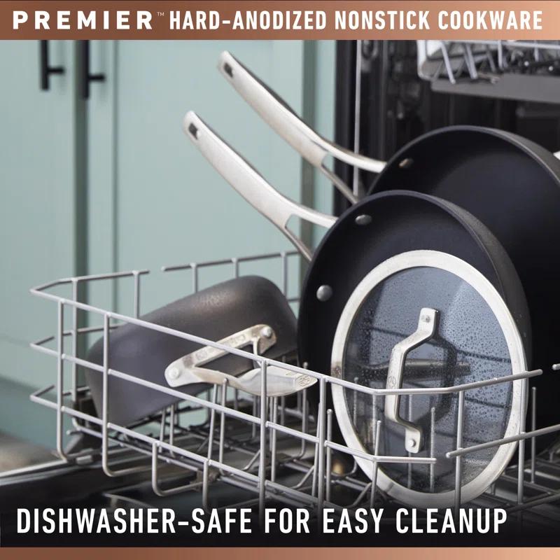 Calphalon ® Premier Non-Stick Mineral Shield 13" Deep Skillet with Lid