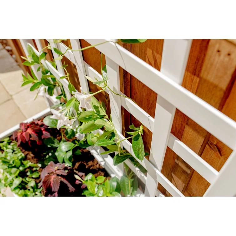 Vita Huron Planter Box with Trellis