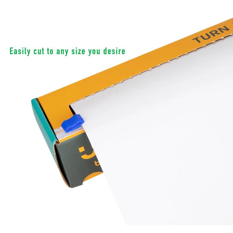 Mind Reader Adhesive Dry Erase Whiteboard Roll, 2 Dry Erase Markers, Planner, Office, 24 inches wide x 10 feet long | Wayfair