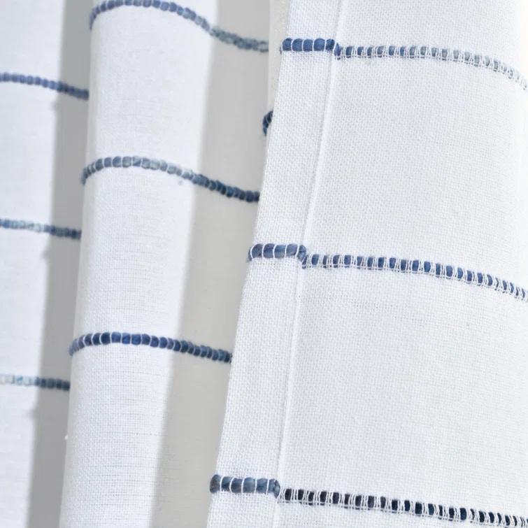Lush Decor Reyna Semi Sheer Curtain Pair (Set of 2)