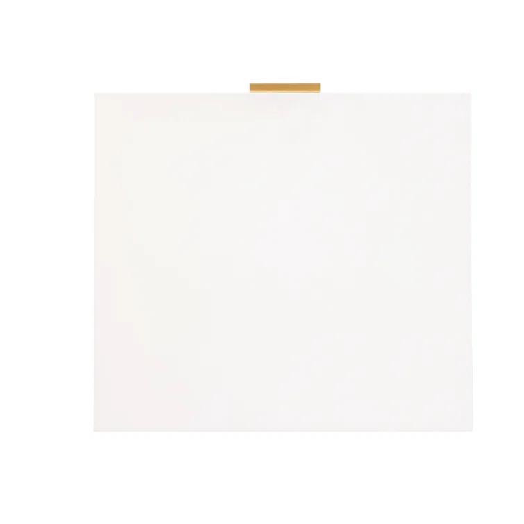 LuXeo LuXeo Catalina One Drawer Nightstand with Mustard Gold Legs