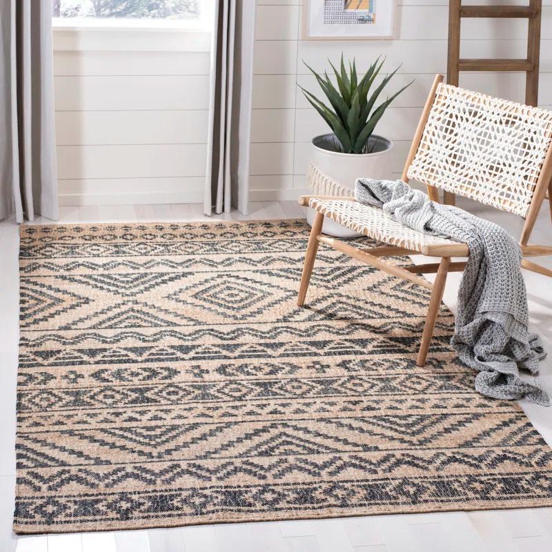 Union Rustic Haywa Hand Loomed Jute, Cotton Southwestern Rug
