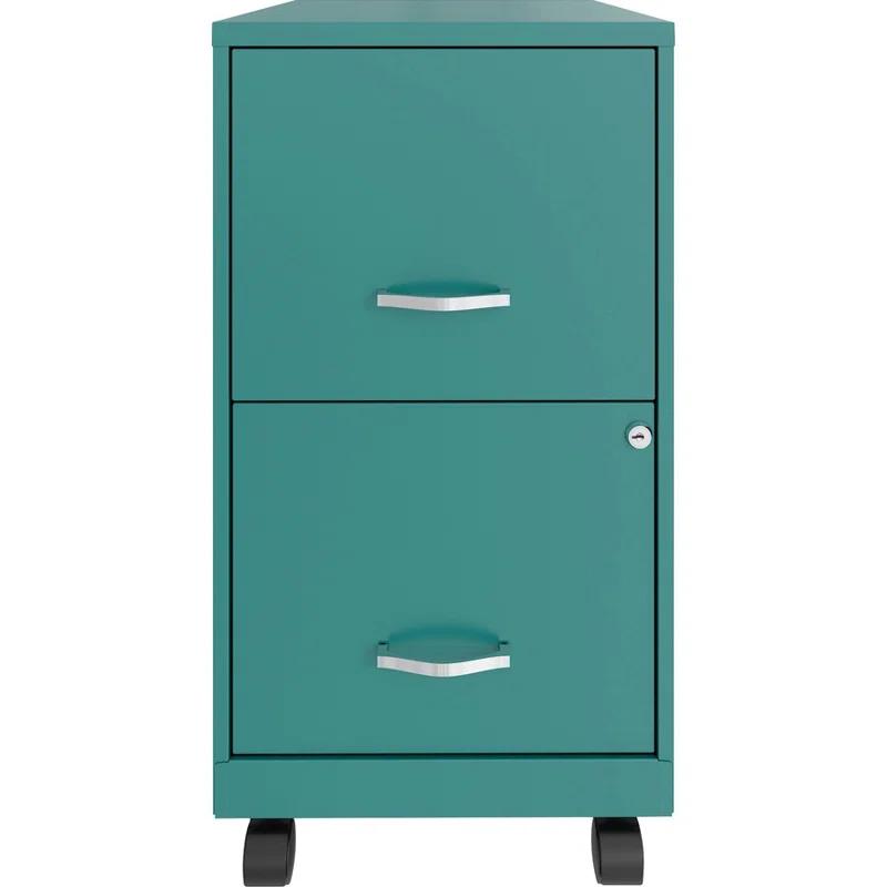 Lorell Soho Mobile 2-Drawer File Cabinet