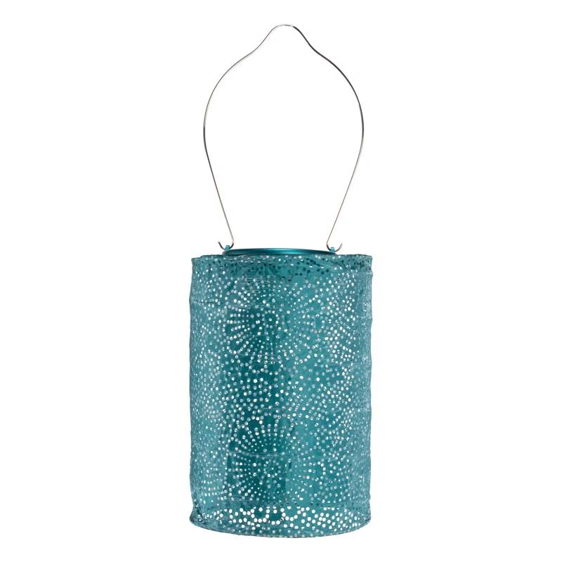 Soji Stella Cylinder Solar Outdoor Lanterns - Set of 2