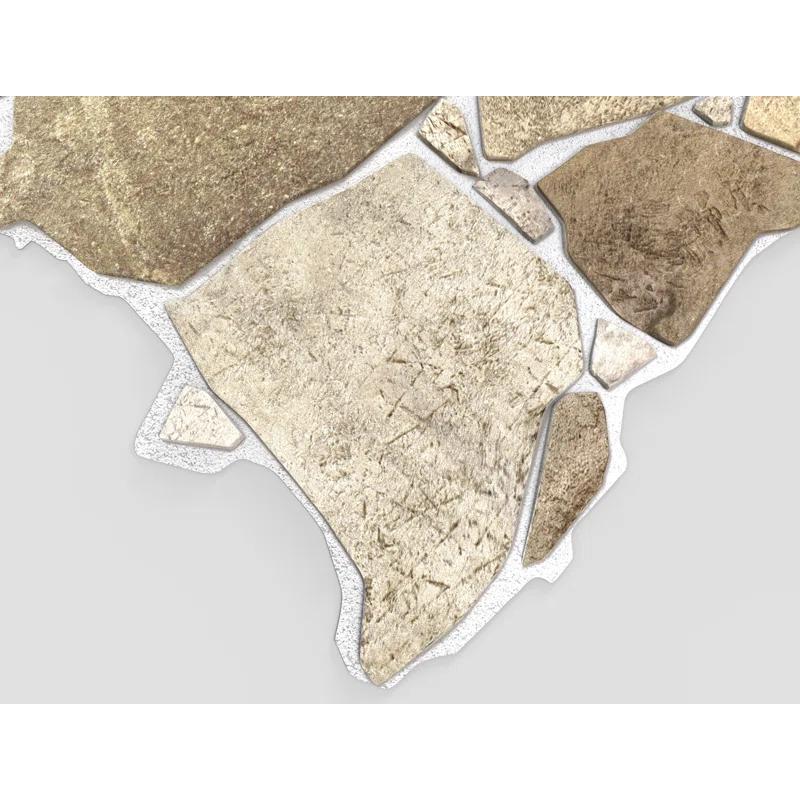 Adarrion Retro-Art 3D Wall Panels | Wild Stone | 38.7" x 25" | 33.59 sq.ft