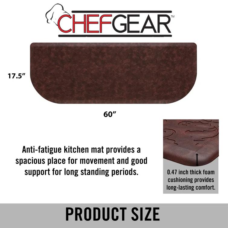 Chef Gear Embossed Soothing Comfort Anti-Fatigue Mat