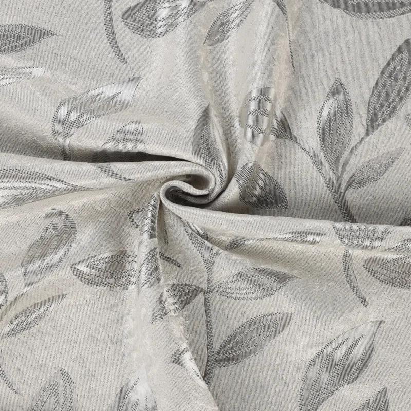 Superior Leaves Machine Washable Room Darkening Blackout Curtains With Back Tabs by Superior (Set of 2)